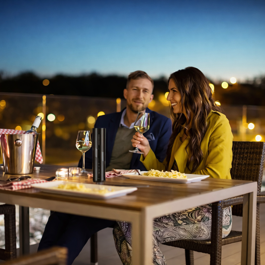 🍾 SACACORCHOS ELÉTRICO + ABRIDOR DE VINO -60% DE DESCUENTO ¡SOLO HOY! 🔥