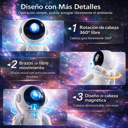🧑‍🚀 PROYECTOR ASTRONAUTA CON ALTOVOL BLUETOOTH 360° - REBAJAS 2026 🔥