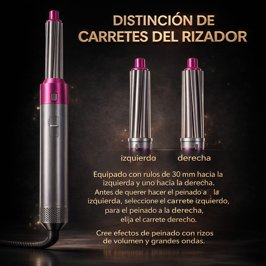 💁‍♀️ CEPILLO DE AIRE CALIENTE MULTIFUNCIÓN  5 EN 1 - REBAJAS 2026🔥