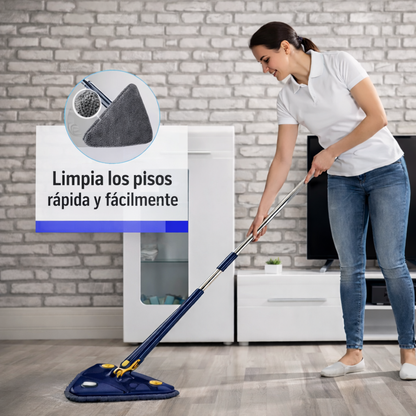 🧹FREGONA DE LIMPIEZA TELESCÓPICA AUTOESCURRIBLE 360 -60% DE DESCUENTO ¡SOLO HOY! 🔥