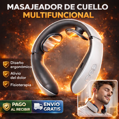 💆‍♀️MASAJEADOR DE CUELLO MULTIFUNCIONAL - REBAJAS 2026 🔥