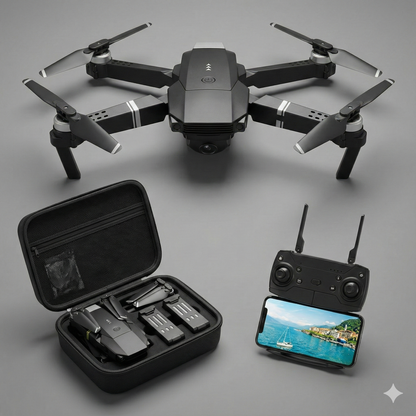 🚁DRON CON DOBLE CÁMARA 4K INTELIGENTE + MALETÍN GRATIS -60% DE DESCUENTO ¡SOLO HOY! 🔥