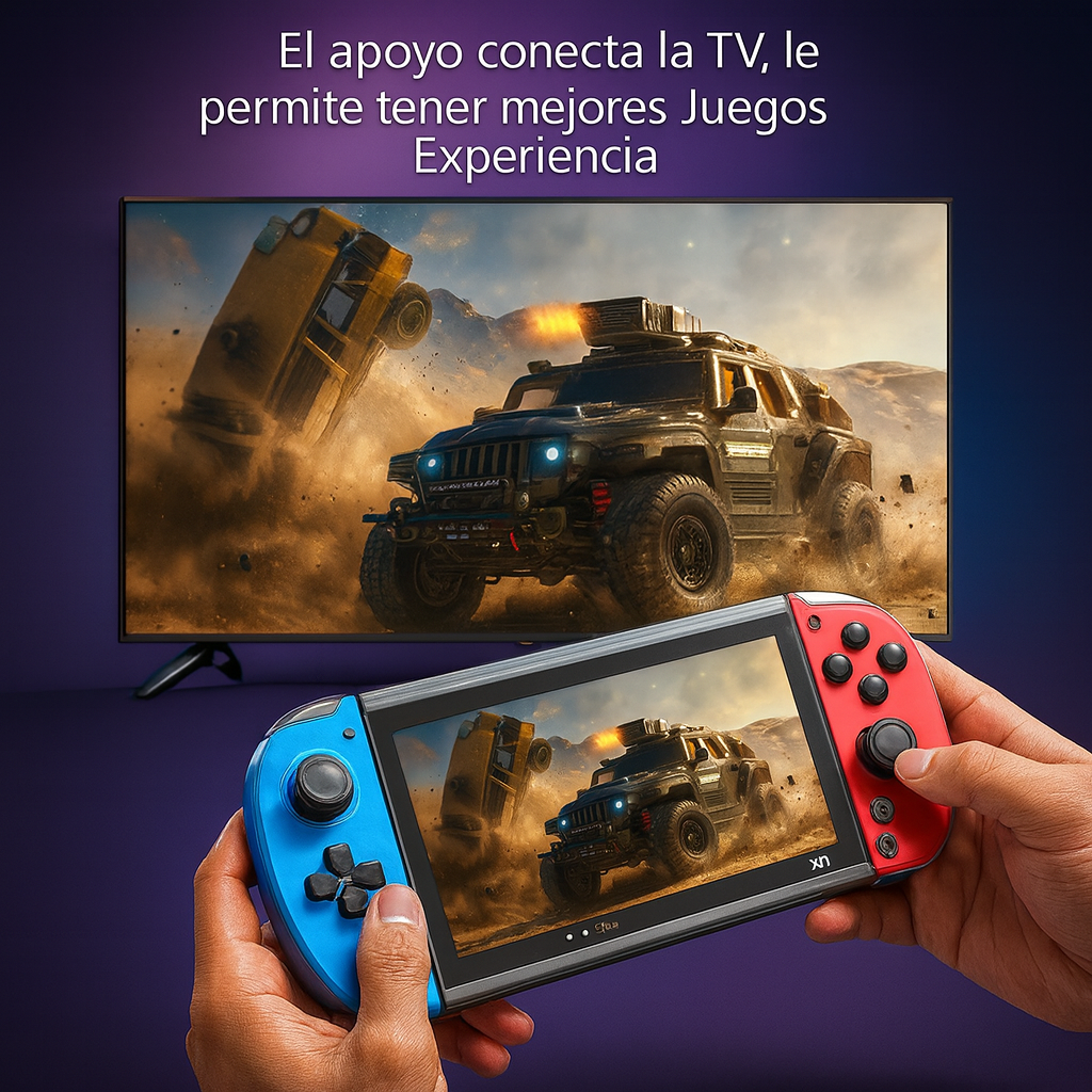 🎮 CONSOLA DE MULTIJUEGOS PORTÁTIL RETRO -60% DE DESCUENTO !SOLO HOY!  🔥