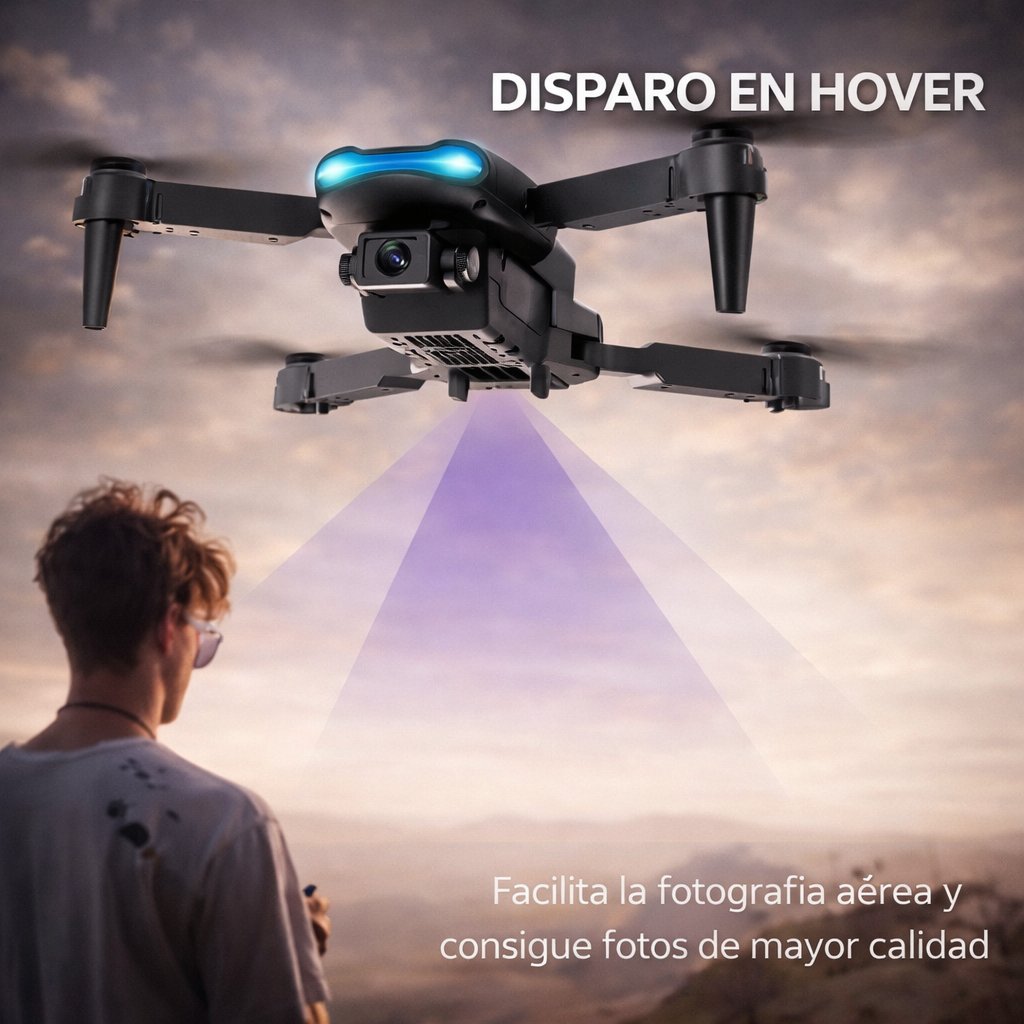 🚁DRON CON DOBLE CÁMARA 4K INTELIGENTE + MALETÍN GRATIS -60% DE DESCUENTO ¡SOLO HOY! 🔥