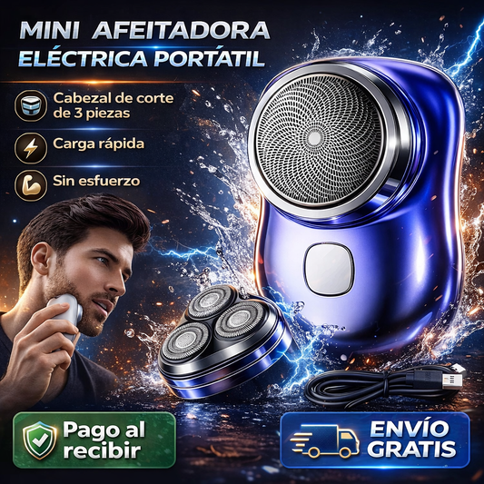 🪒 MINI AFEITADORA ELÉTRICA PORTÁTIL - REBAJAS 2026 🔥