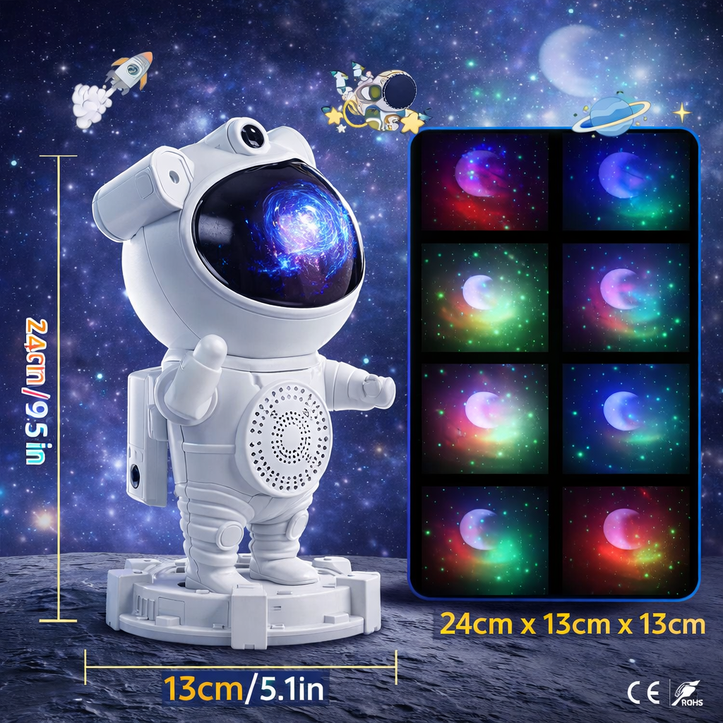 🧑‍🚀 PROYECTOR ASTRONAUTA CON ALTOVOL BLUETOOTH 360° - REBAJAS 2026 🔥