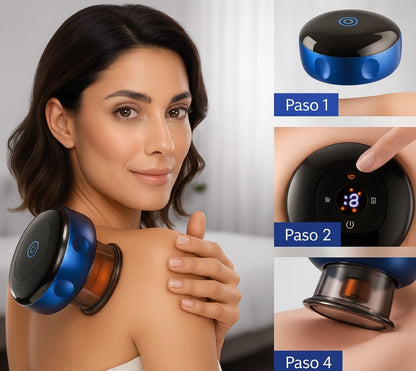 💆‍♀️MASAJEADOR DE VENTOSA ELÉCTRICA 4 EN 1 -60% DE DESCUENTO !SOLO HOY!🔥